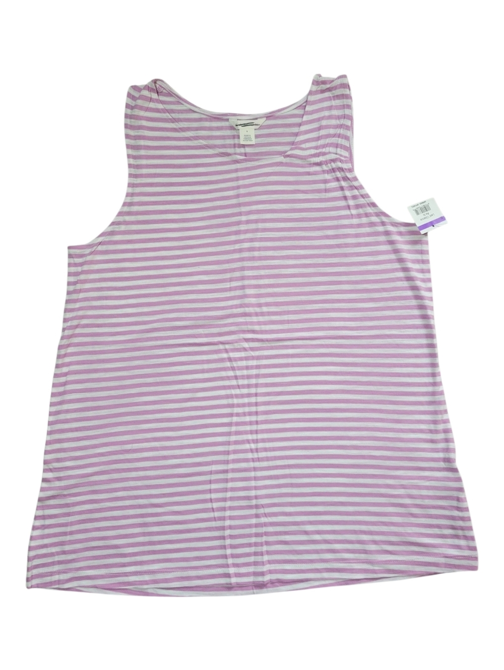❤️B2G1 NWT Caslon Women's Asymmetrical Striped Tank S